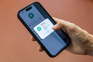 Die Praxis-App PatMed am Smartphone